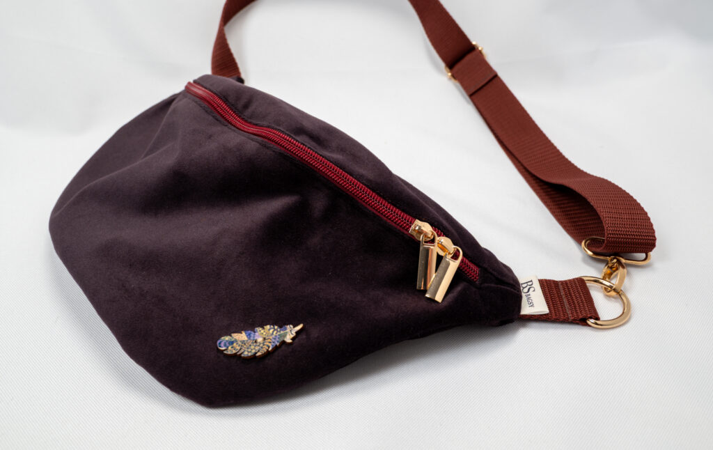 Klasyczna - Głęboki Burgund z Czerwienią