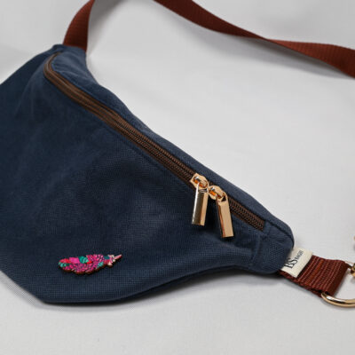 Klasyczna - Granat z Brązem