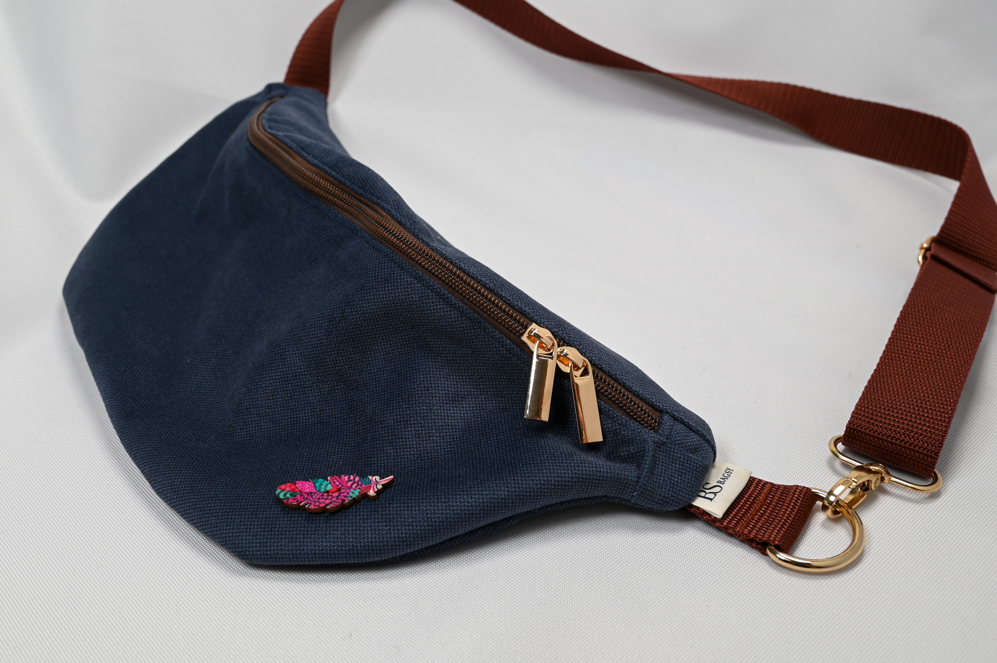 Klasyczna - Granat z Brązem