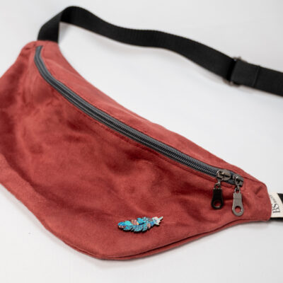 Klasyczna - jasne bordo z grafitem