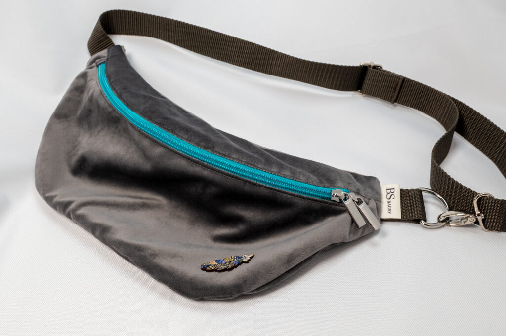 Klasyczna - Grafit z Turkusem