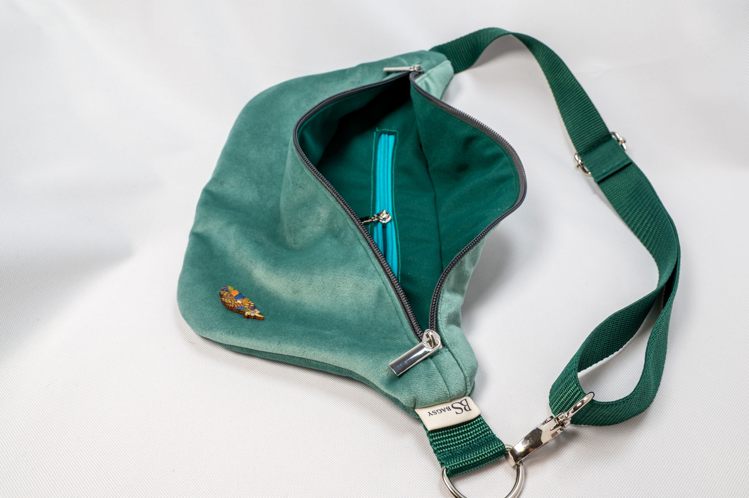 Klasyczna - Miętowa z głęboką zielenią - obrazek 2