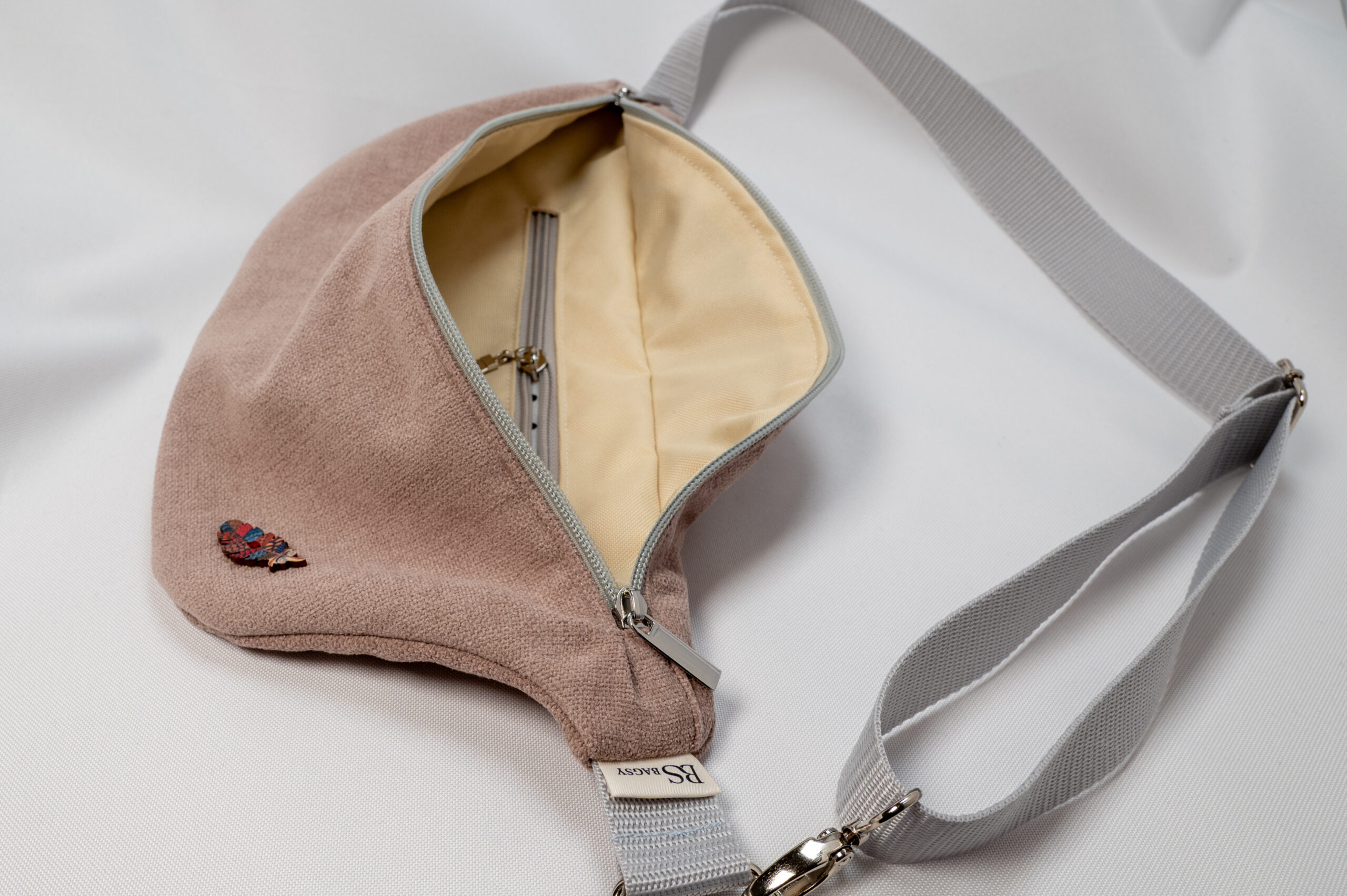 Klasyczna - Delikatny Róż z Szarością - obrazek 2