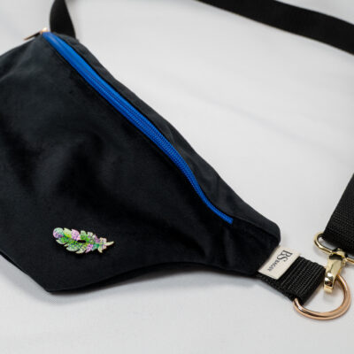 Klasyczna - Czerń z Niebieskim Akcentem