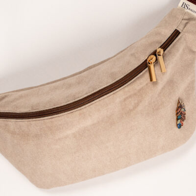 Jasny Beż z Brązem