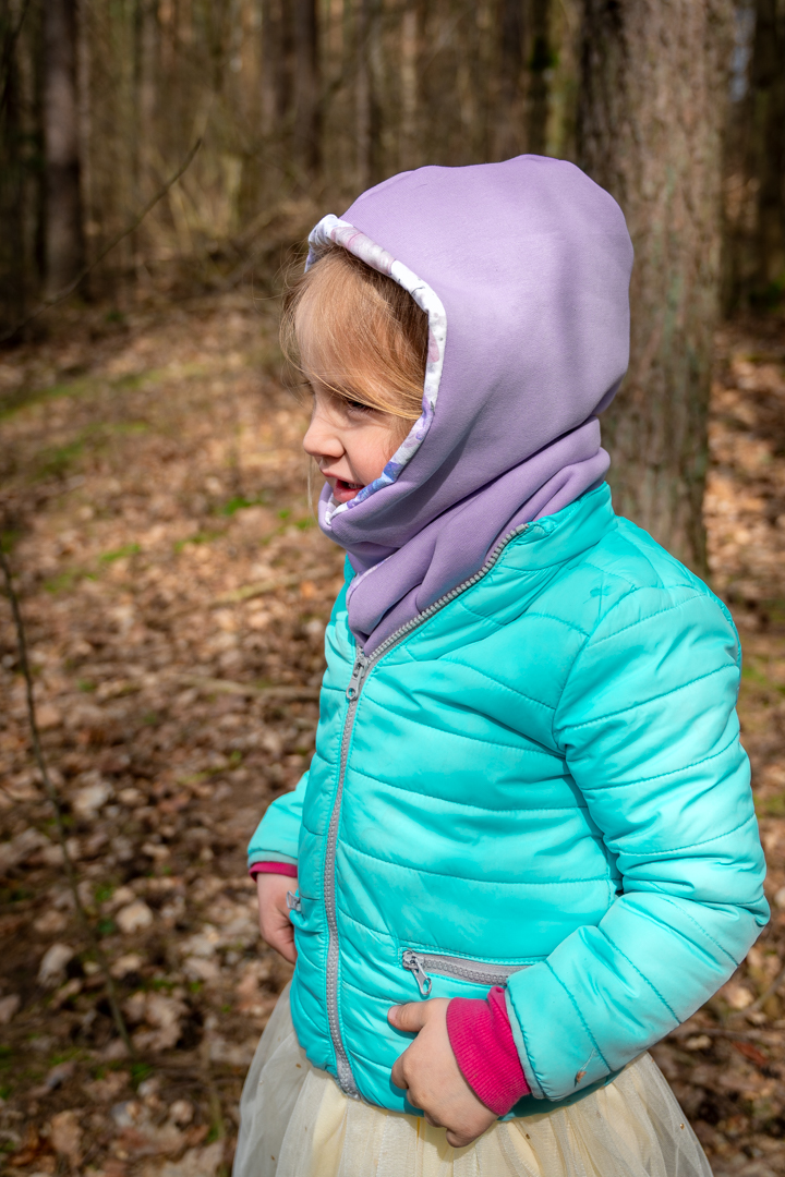 Lila z pastelowymi motylami - obrazek 2